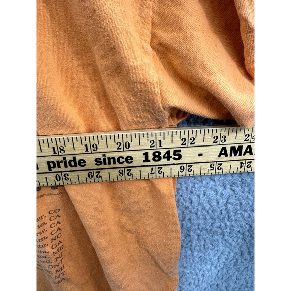 2013 Kenny Chesney Beer In Mexico Tour Shirt Men's Size XL Orange - Picture 7 of 8